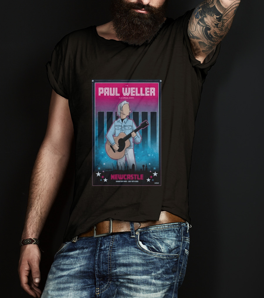 Paul Weller Live Newcastle Exhibition Park July 10 2026 Plus Special Guests T-Shirt