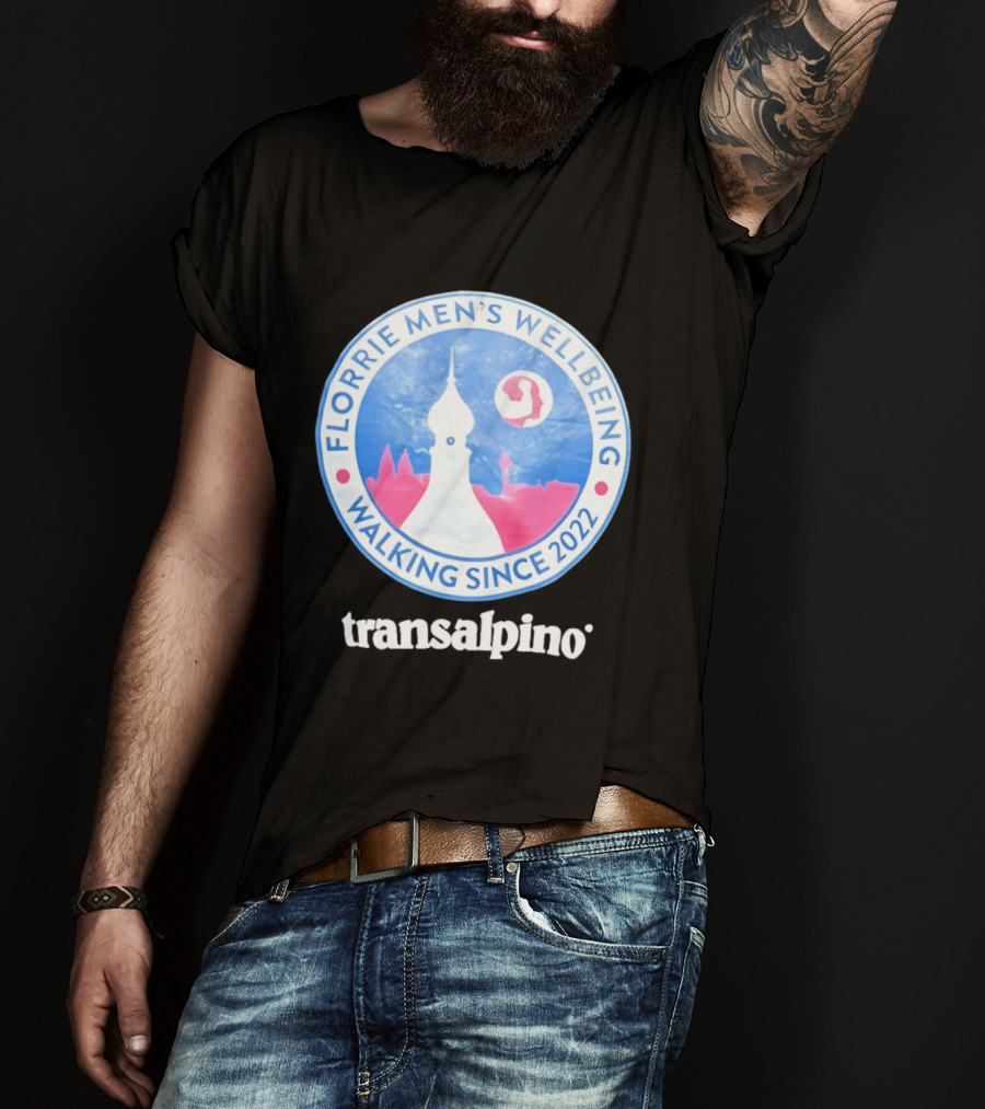 Florrie Men's Wellbeing Walking Since 2022 Transalpino T-Shirt
