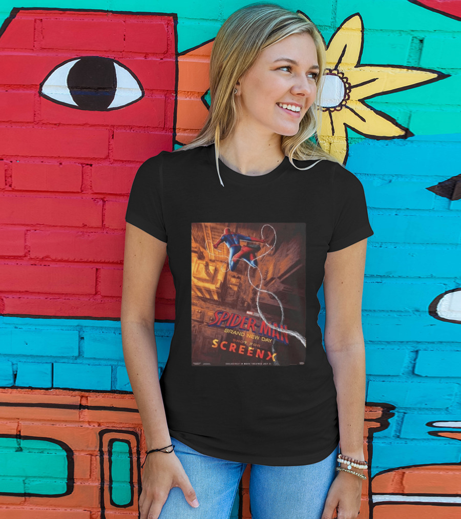 Spider Man Brand New Day Shot For ScreenX In Theaters July 31 2026 T-Shirt