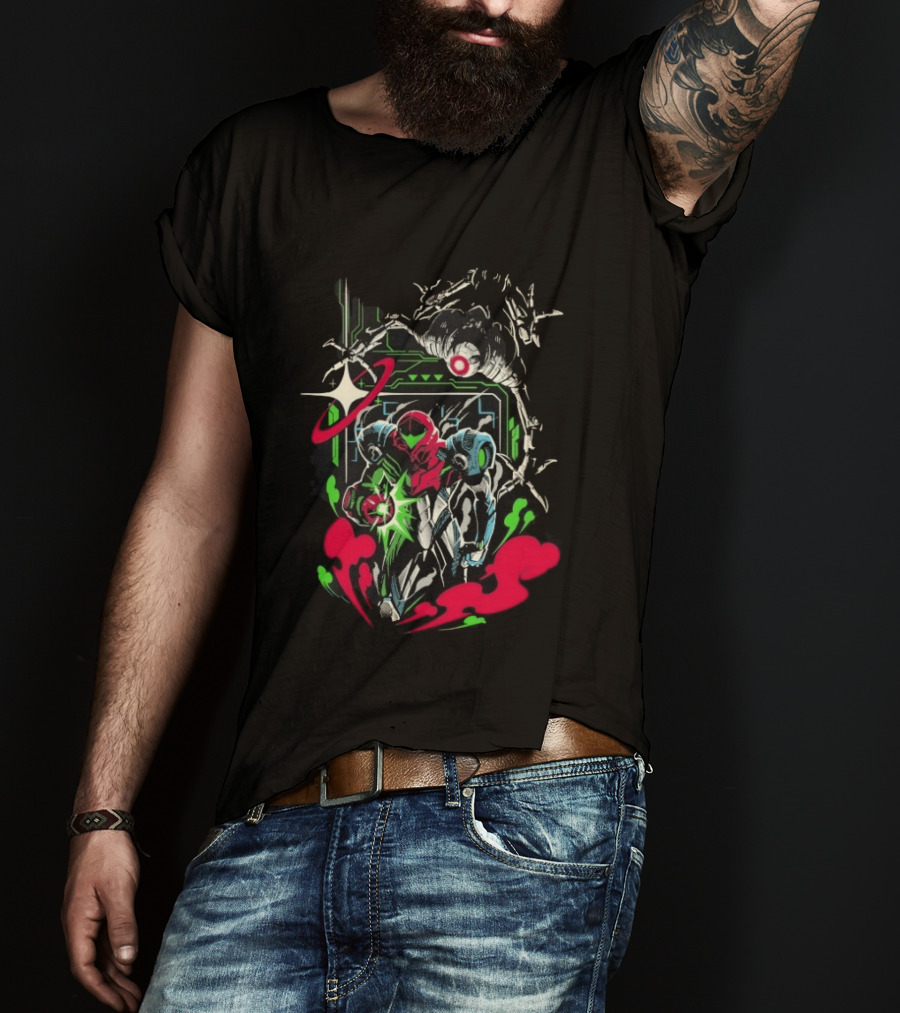SGDQ 2026 Your Back Samus Aran Metroid Fusion T-Shirt
