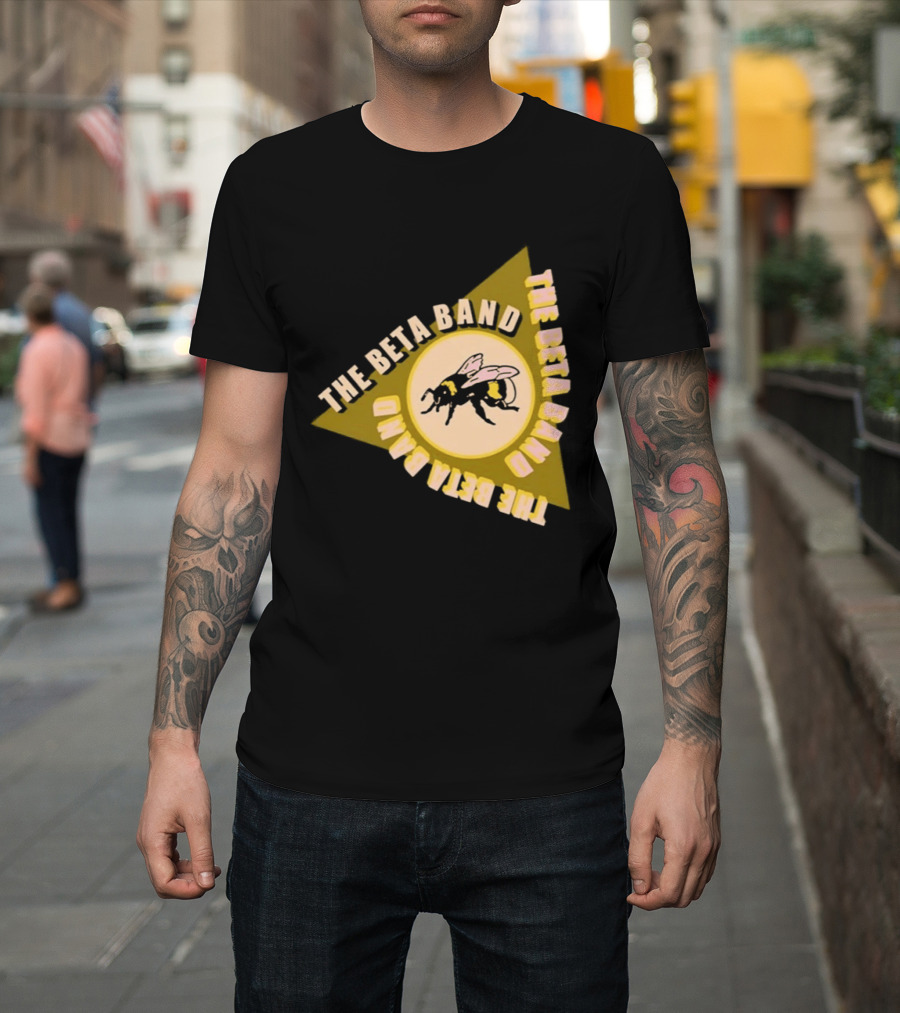 The Beta Band Triangle Honeybee Session T-Shirt