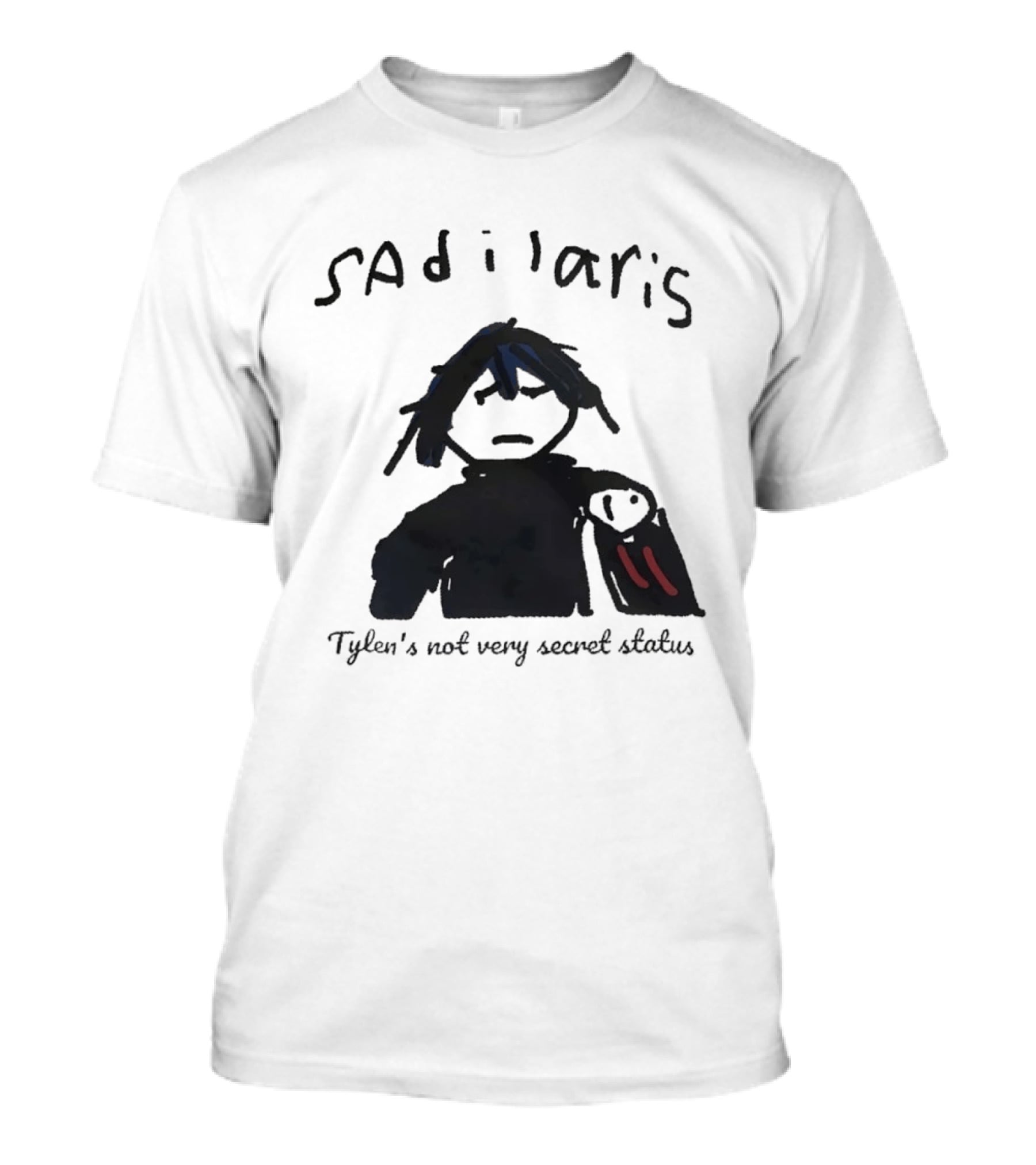 Sadilaris Tylen's Not Very Secret Status Character Concept T-Shirt