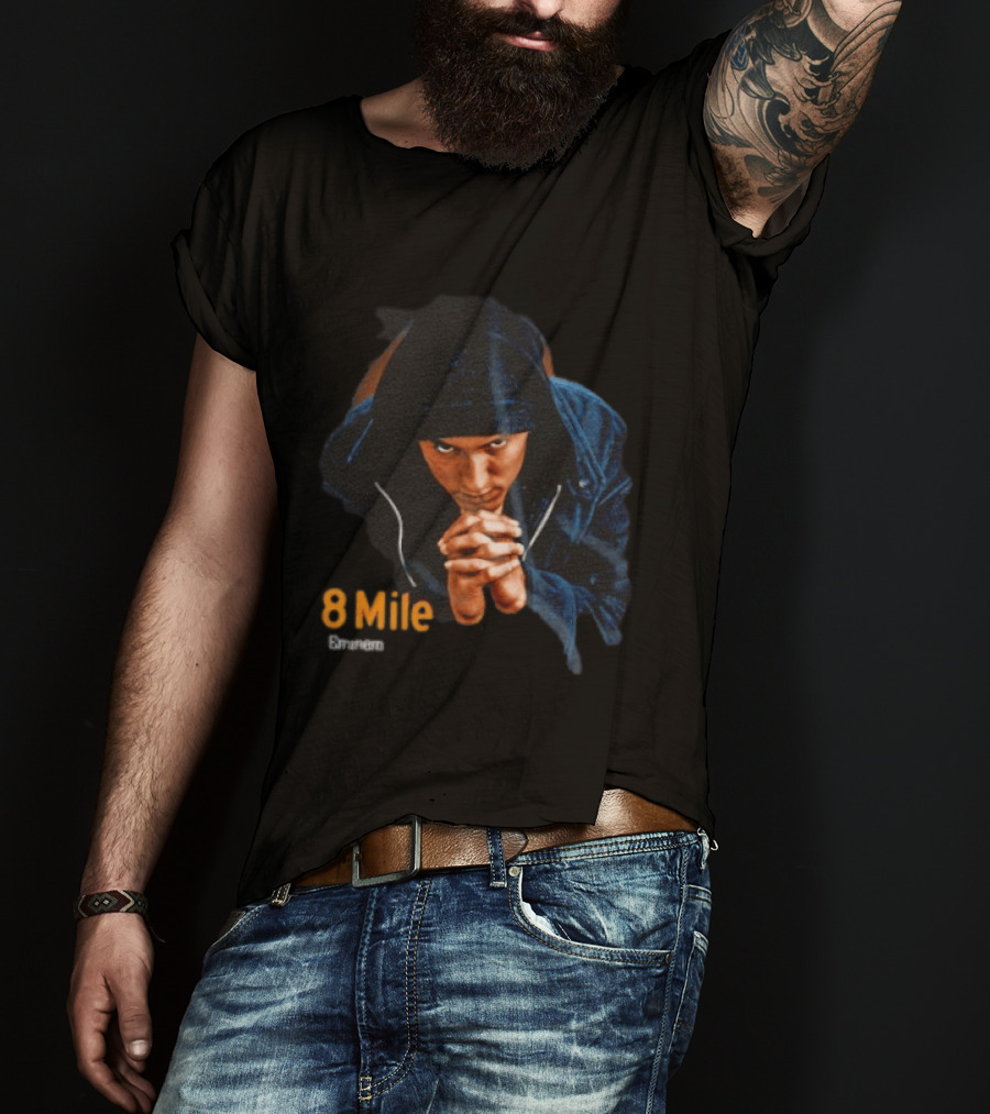 Eminem 8 Mile B Rabbit Movie Icon Hip Hop T-Shirt