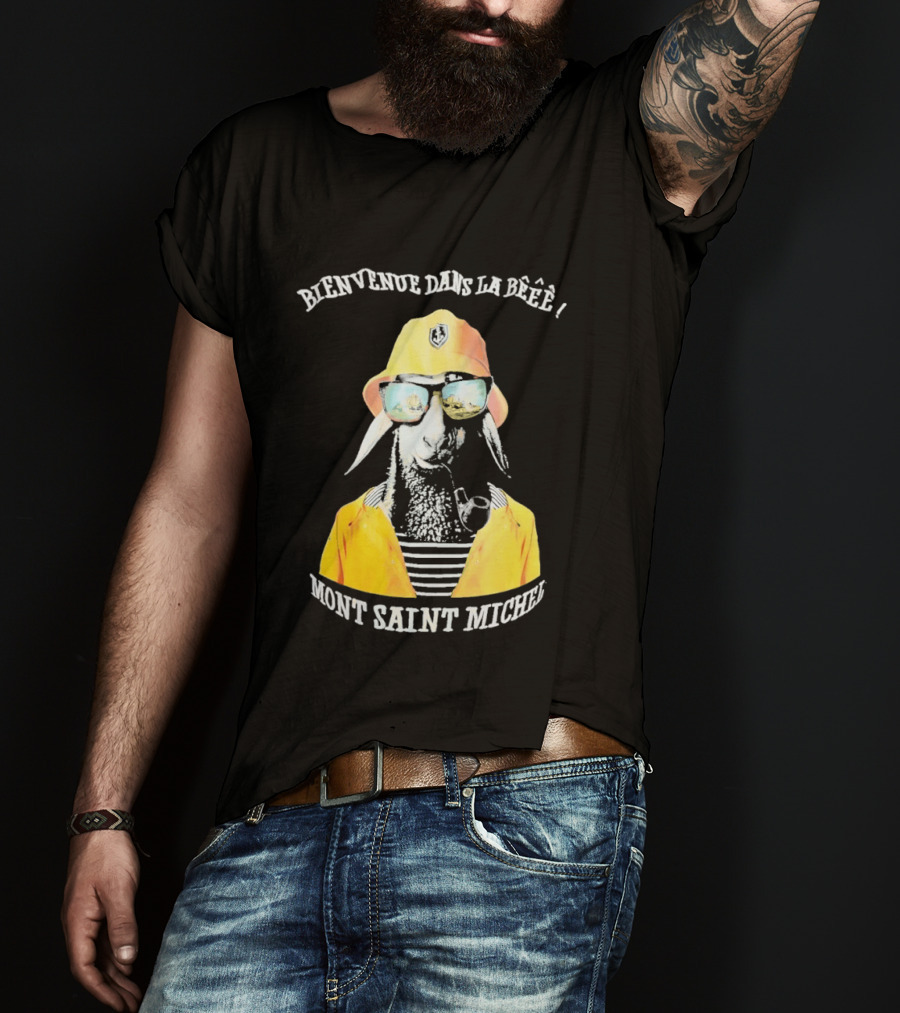 Bienvenue Dans La Beee Mont Saint Miche Vintage Sailor T-Shirt