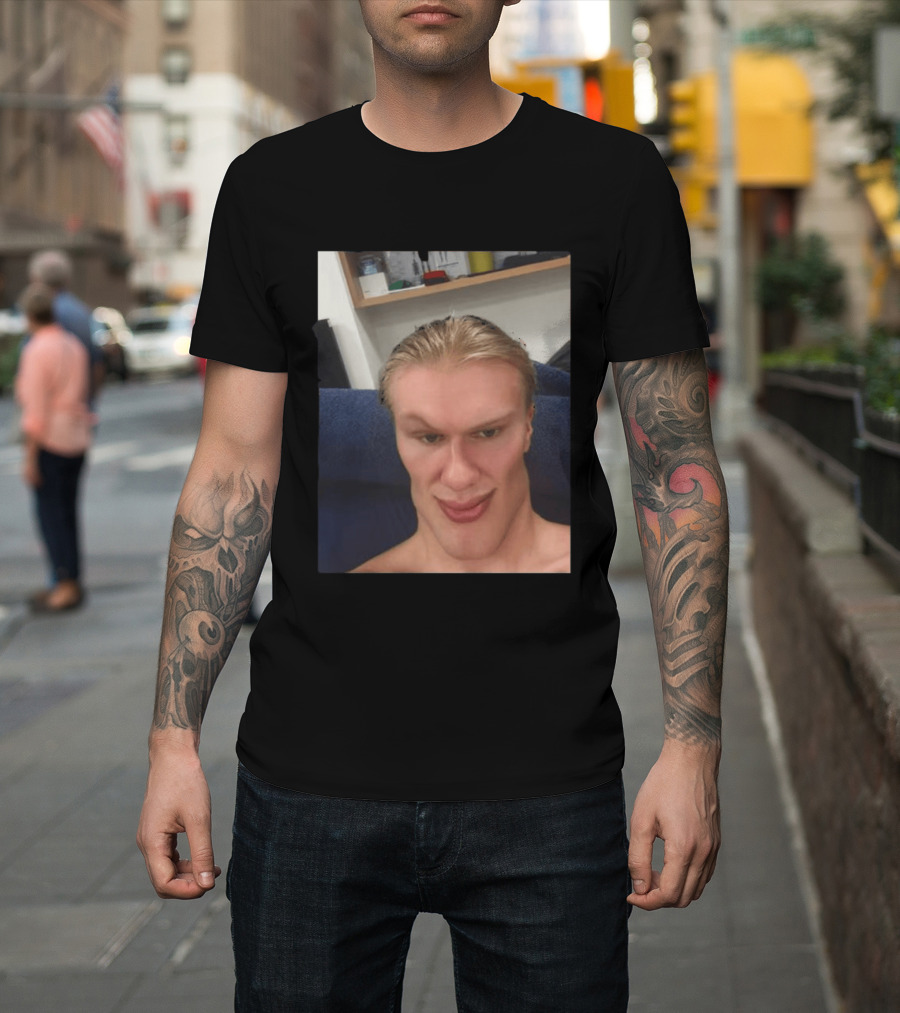 Erling Haaland Mewing 2026 T-Shirt