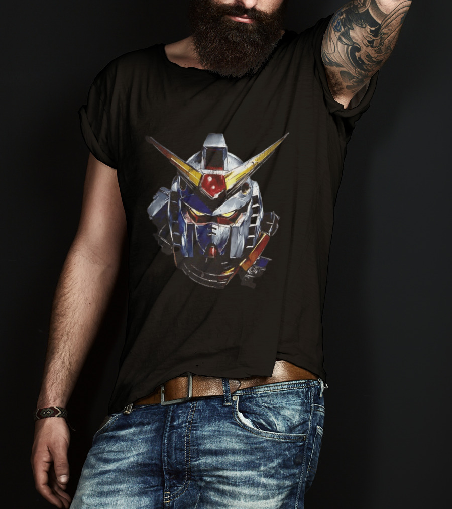 RX 78 2 Gundam Double Sided Face T-Shirt