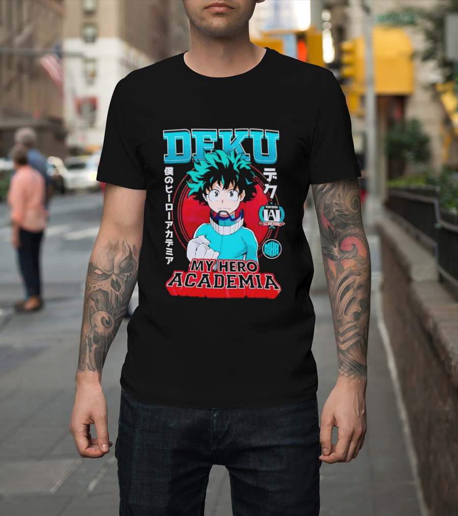Deku Boku No Hero Academia Midoriya Izuku Japanese T-Shirt