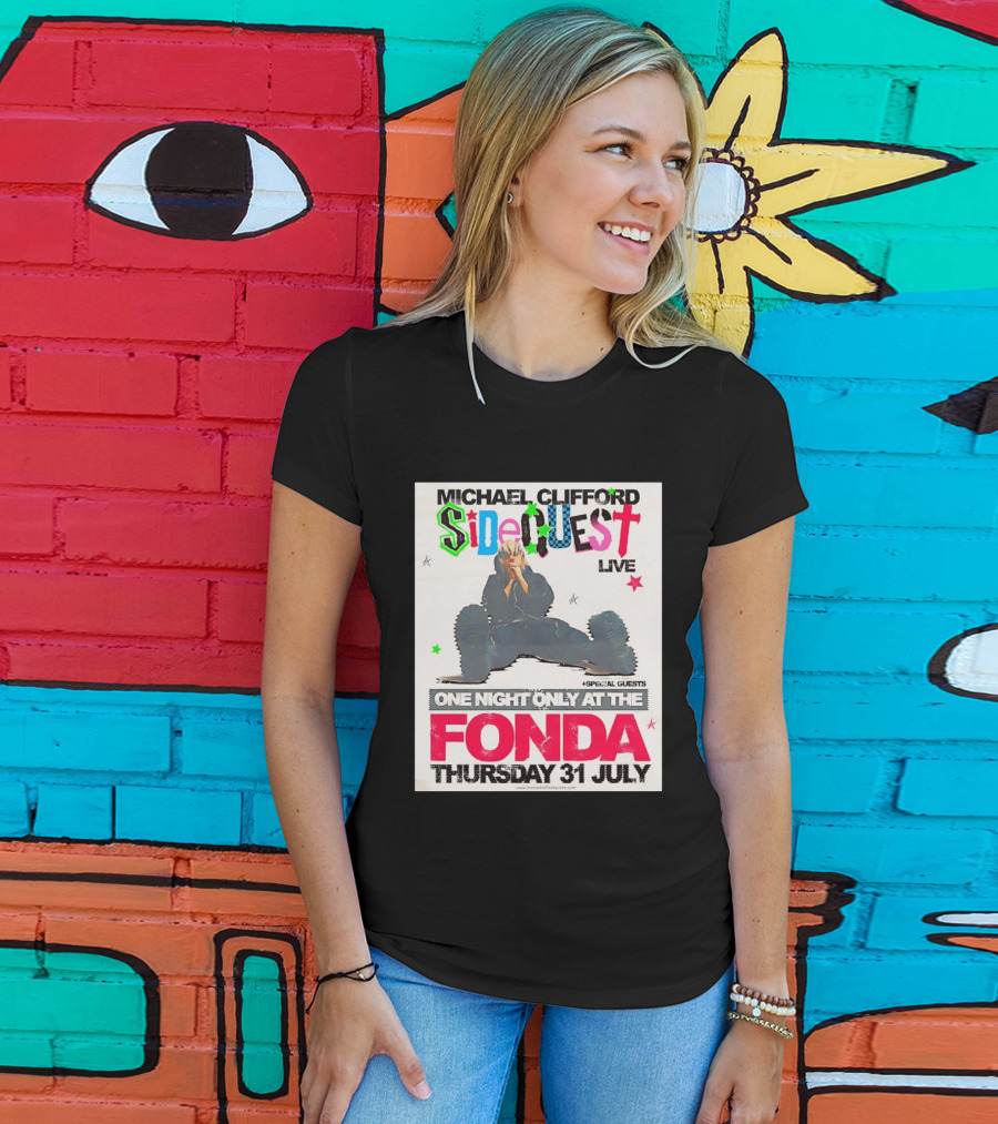 Michael Clifford Sideguest Live One Night Only At The Fonda Thursday 31 July T-Shirt