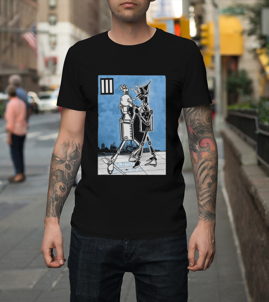 Jack White Brooklyn Paramount July 12 2026 Dancing Robots T-Shirt