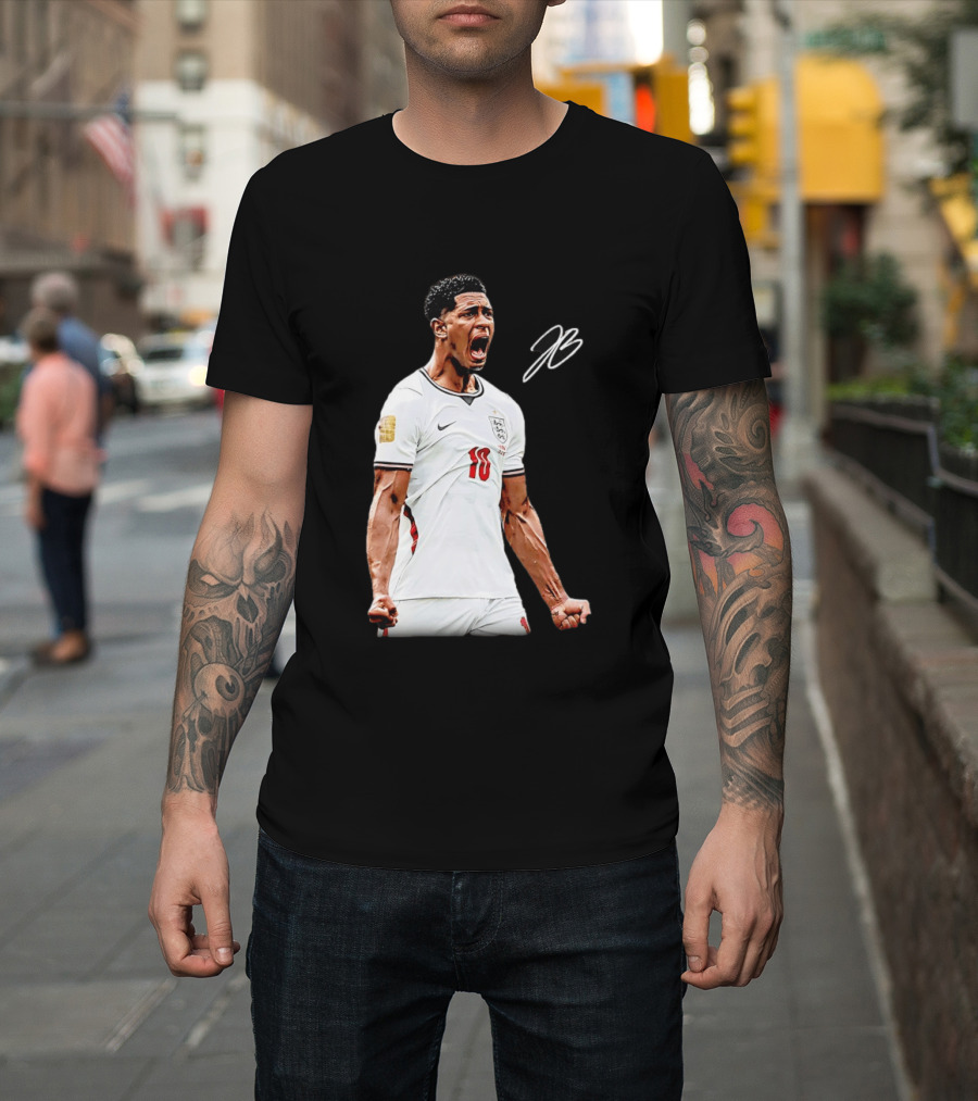 Jude Bellingham England Jersey JB Iconic Celebration T-Shirt