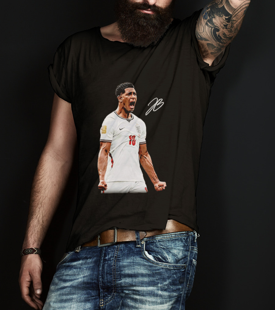 Jude Bellingham England Jersey JB Iconic Celebration T-Shirt