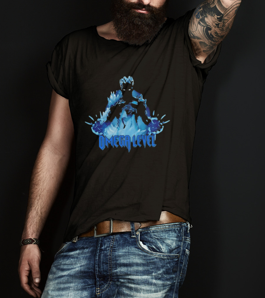 Omega Level Iceman X Men Marvel Mutant Ice Hero T-Shirt