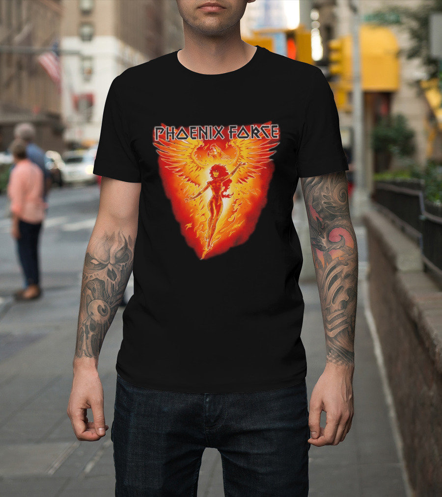 Phoenix Force X Men Jean Grey Marvel Comics T-Shirt