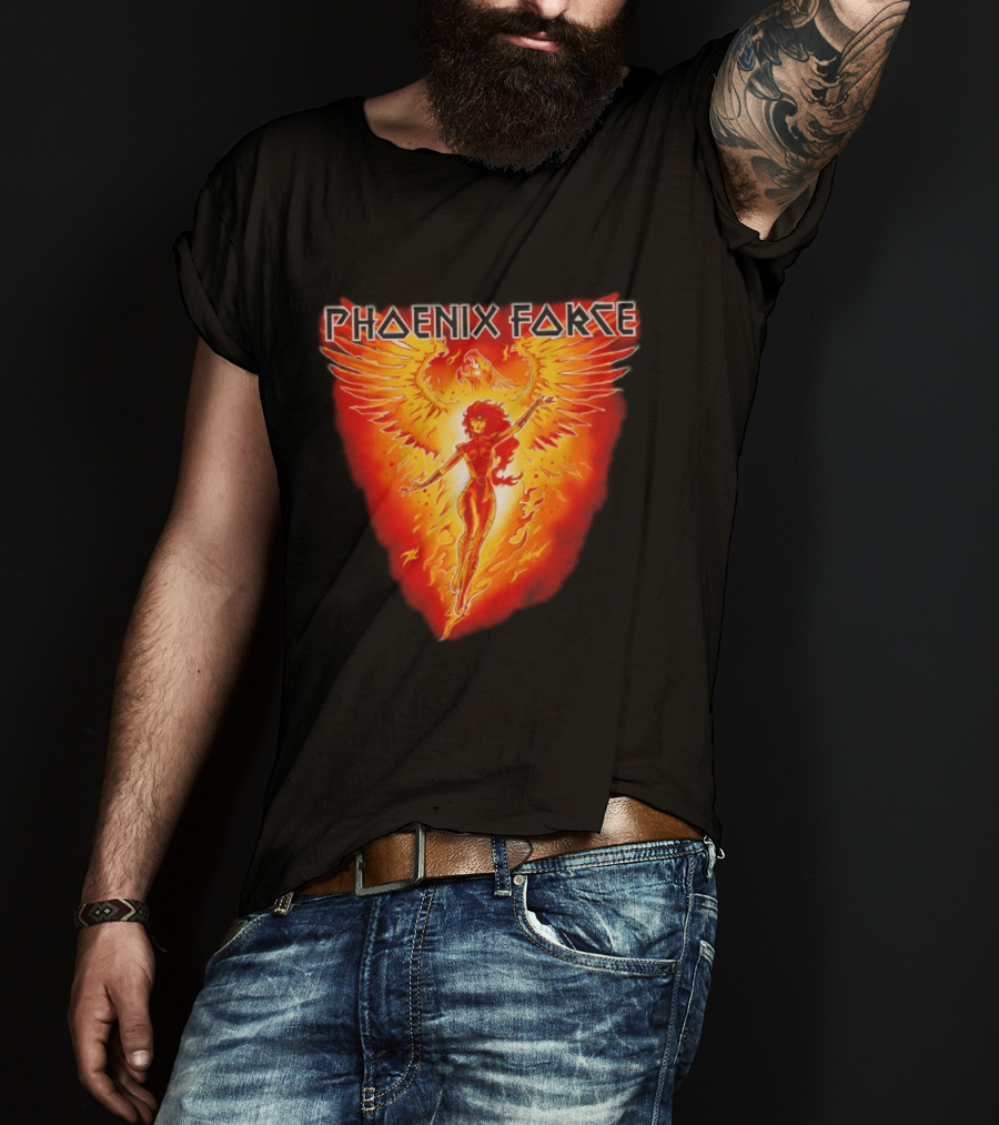 Phoenix Force X Men Jean Grey Marvel Comics T-Shirt