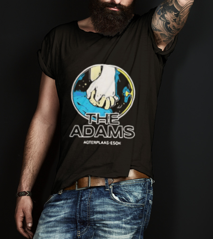The Adams Agterplaas Esok Cosmic Handshake Global Unity T-Shirt