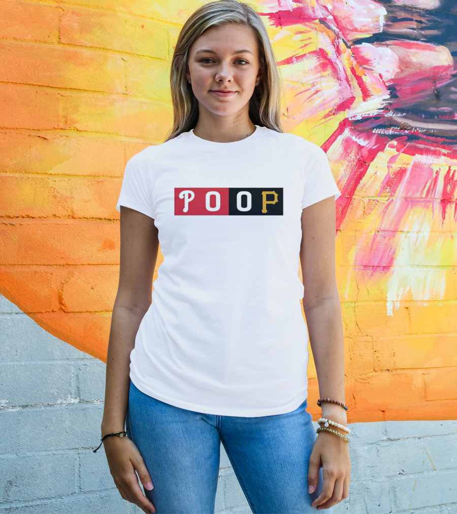 POOP Joe Roderick Pittsburgh Pirates T-Shirt