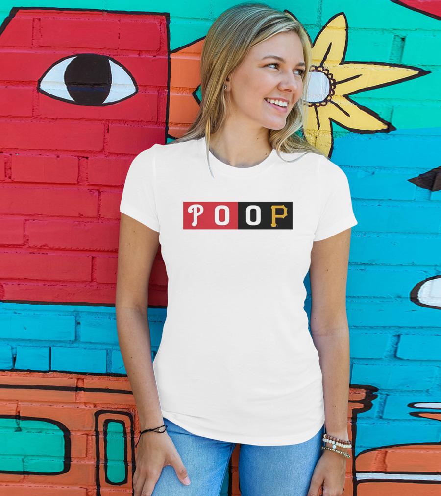 POOP Joe Roderick Pittsburgh Pirates T-Shirt