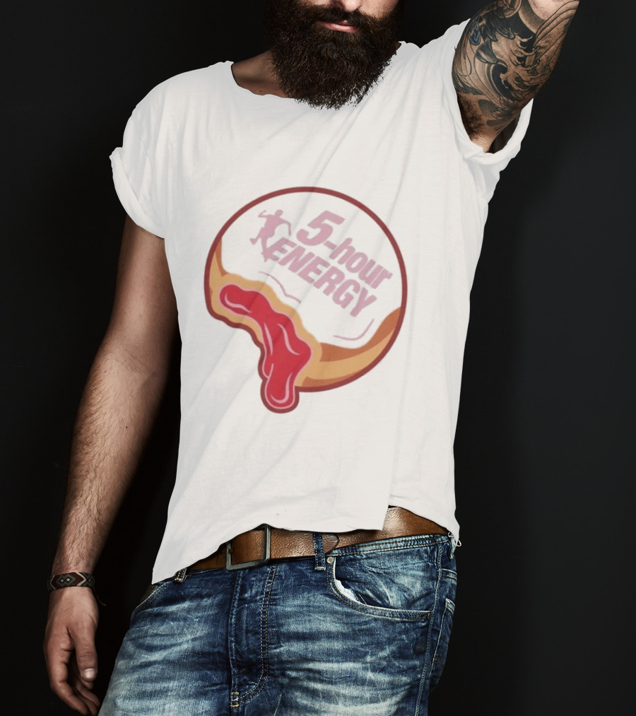 5 Hour Energy Jelly Donut T-Shirt