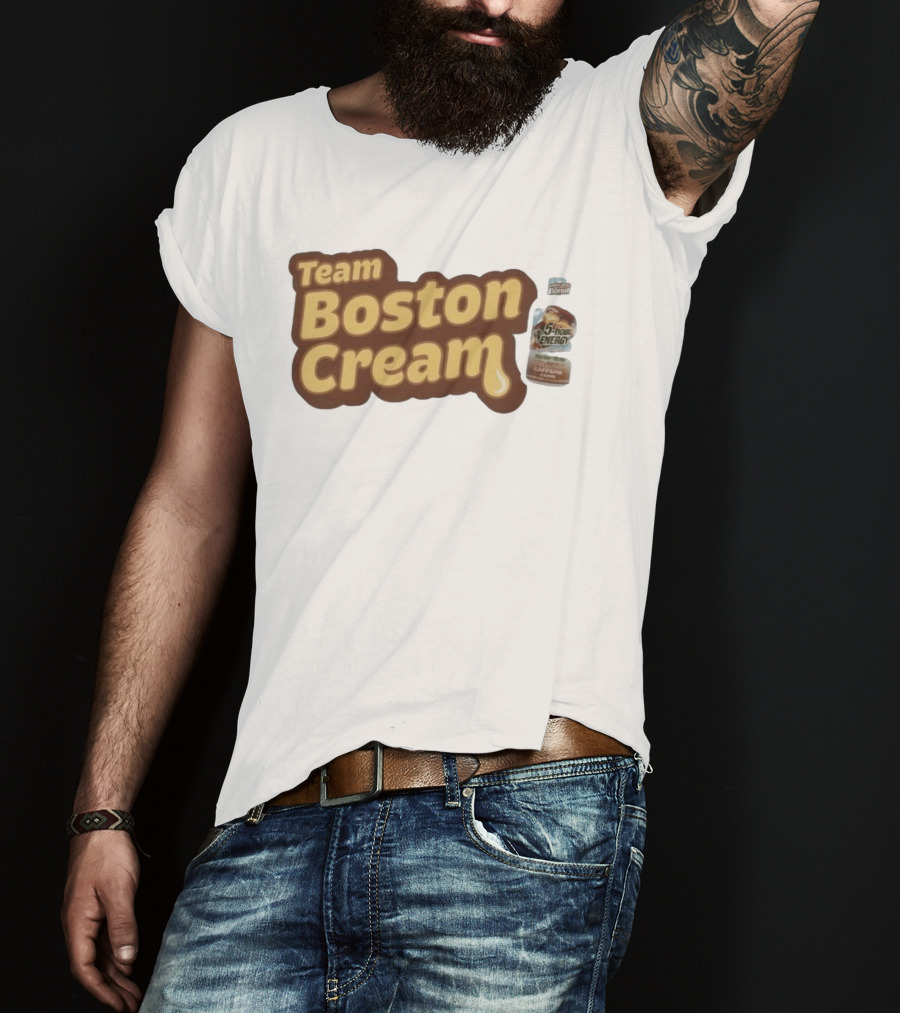 Team Boston Cream 5 Hour Energy Donut Caffeine T-Shirt
