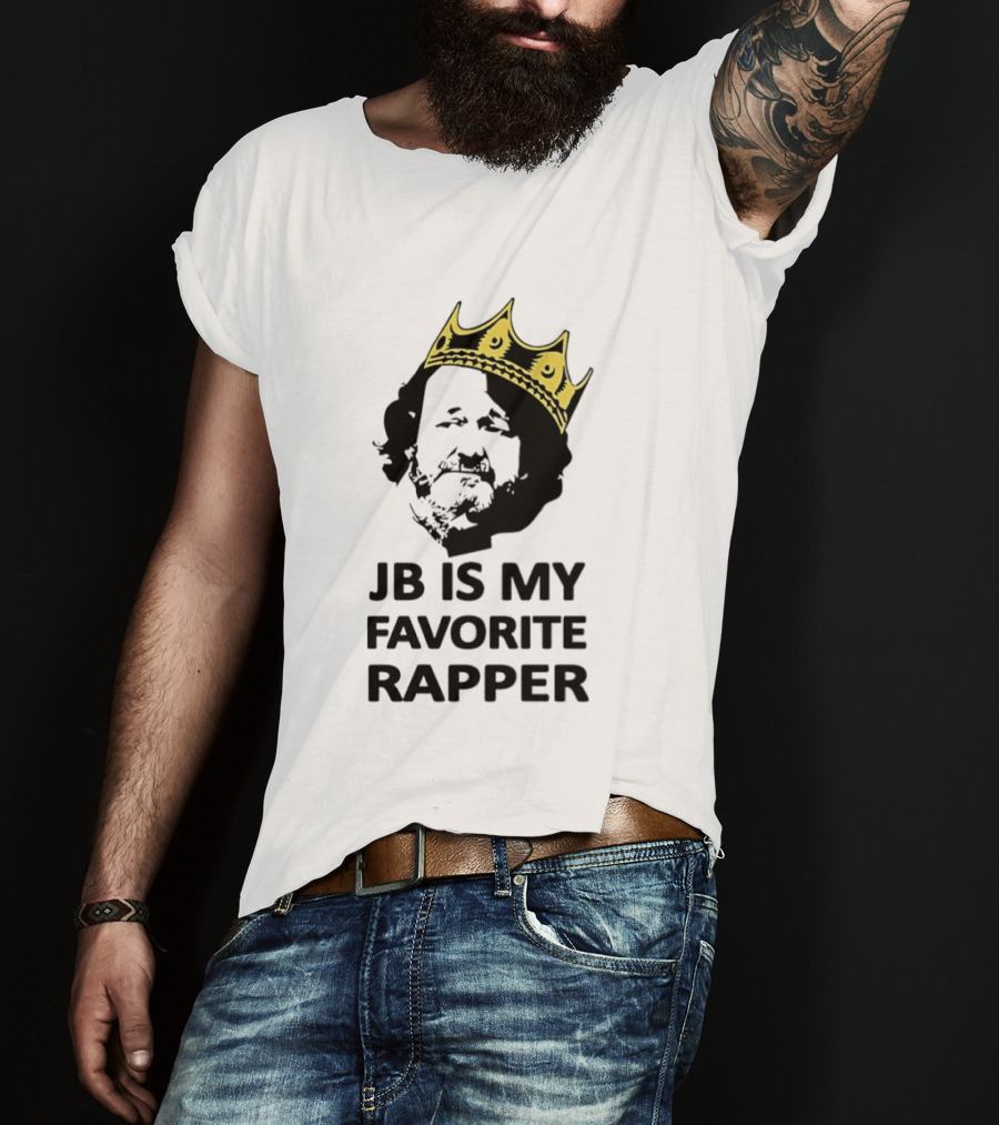 JB Is My Favorite Rapper King Crown Music T-Shirt