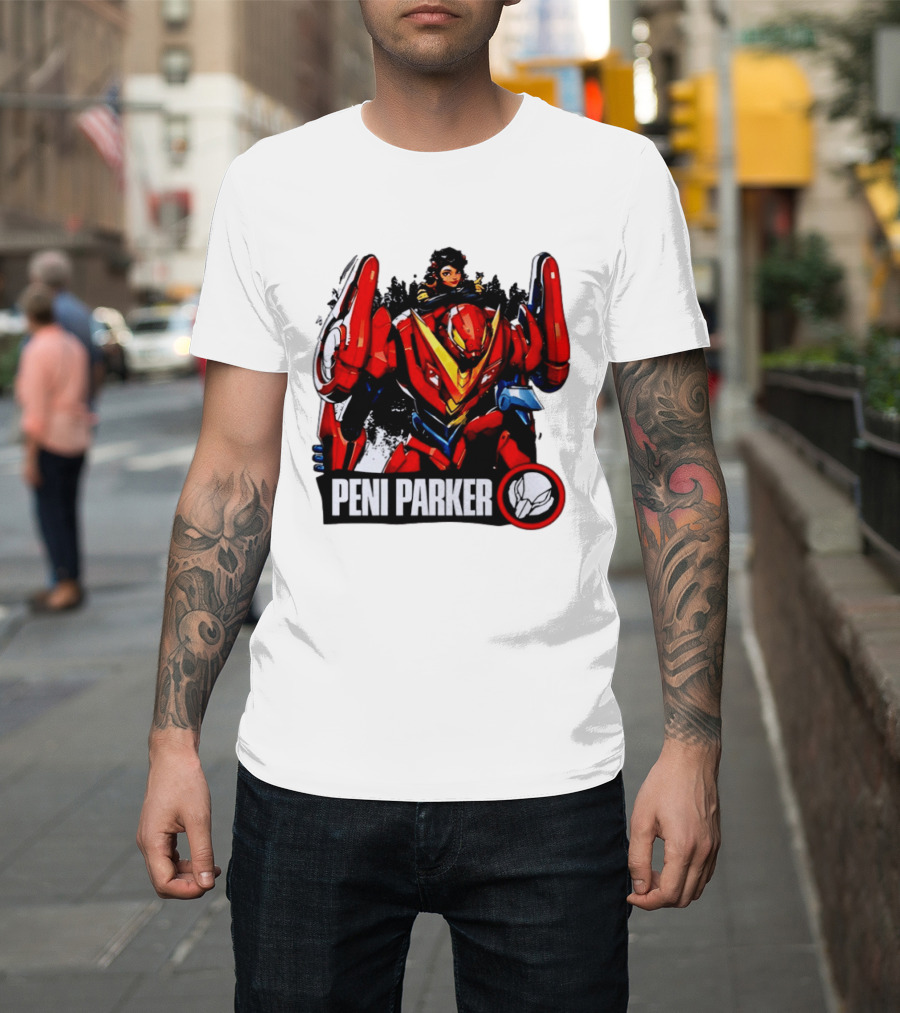 Peni Parker SP//dr Mech Anime Robot T-Shirt