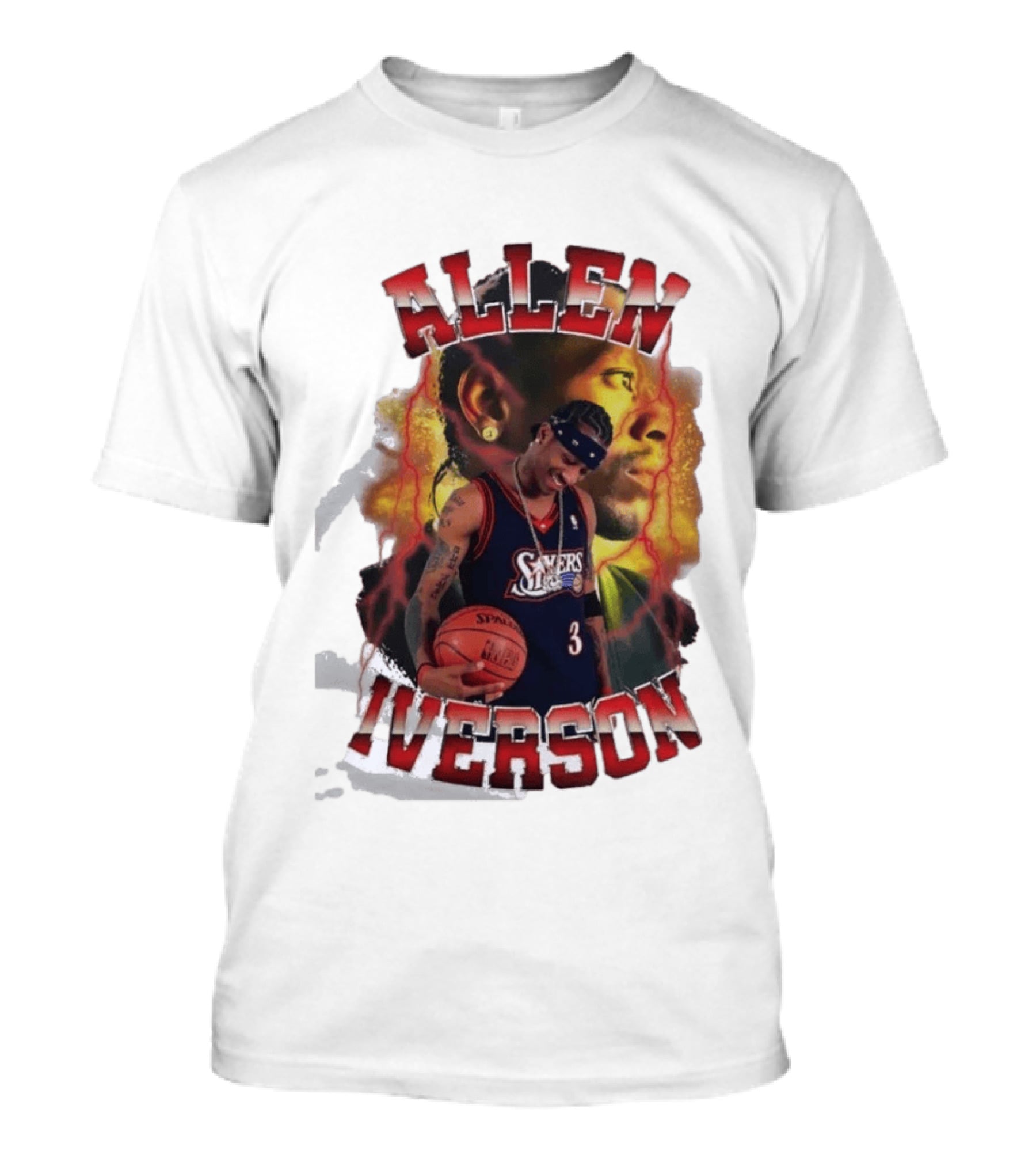 Allen Iverson Philadelphia 76ers Basketball Legend T-Shirt