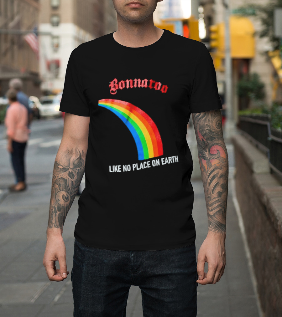 Bonnaroo Rainbow Like No Place On Earth Music Festival T-Shirt