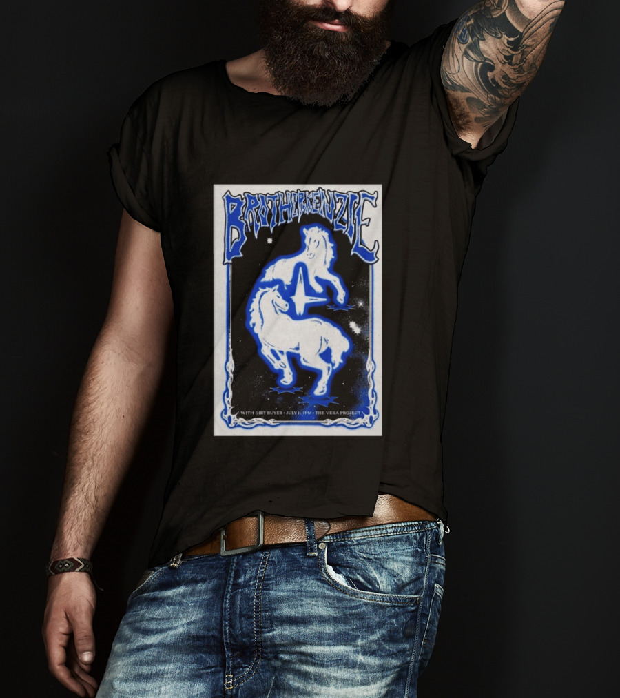 Brotherkenzie Event The Vera Project Seattle WA July 11 2026 With Dirt Buyer T-Shirt