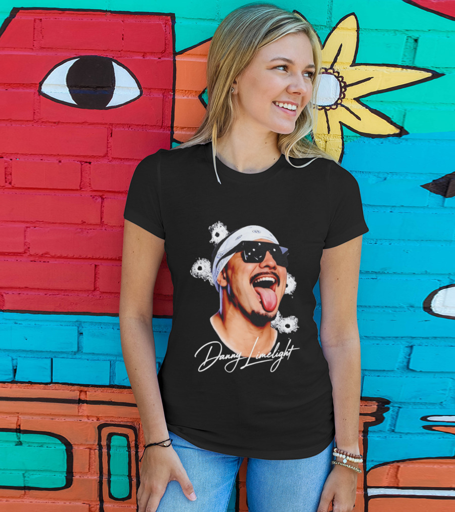 Danny Limelight Wrestling AEW Bandana And Sunglasses T-Shirt
