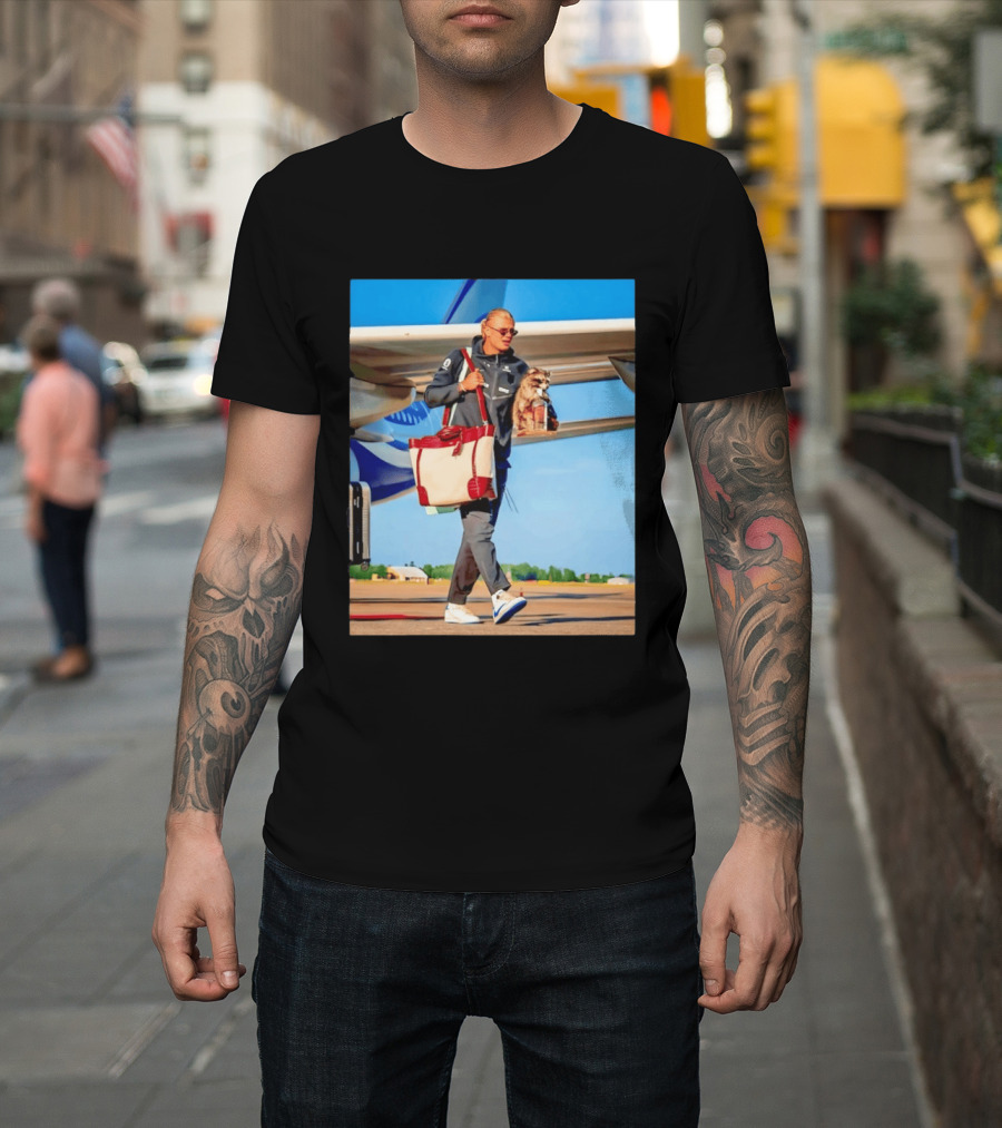 Erling Haaland Returns To Norway With Taxidermy Whiskey Raccoon T-Shirt