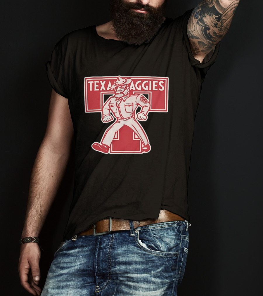 Texas Aggies Reveille Station Old Sarge AMT T-Shirt