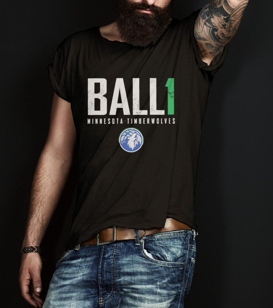 Minnesota Timberwolves LaMelo Ball 1 Basketball T-Shirt