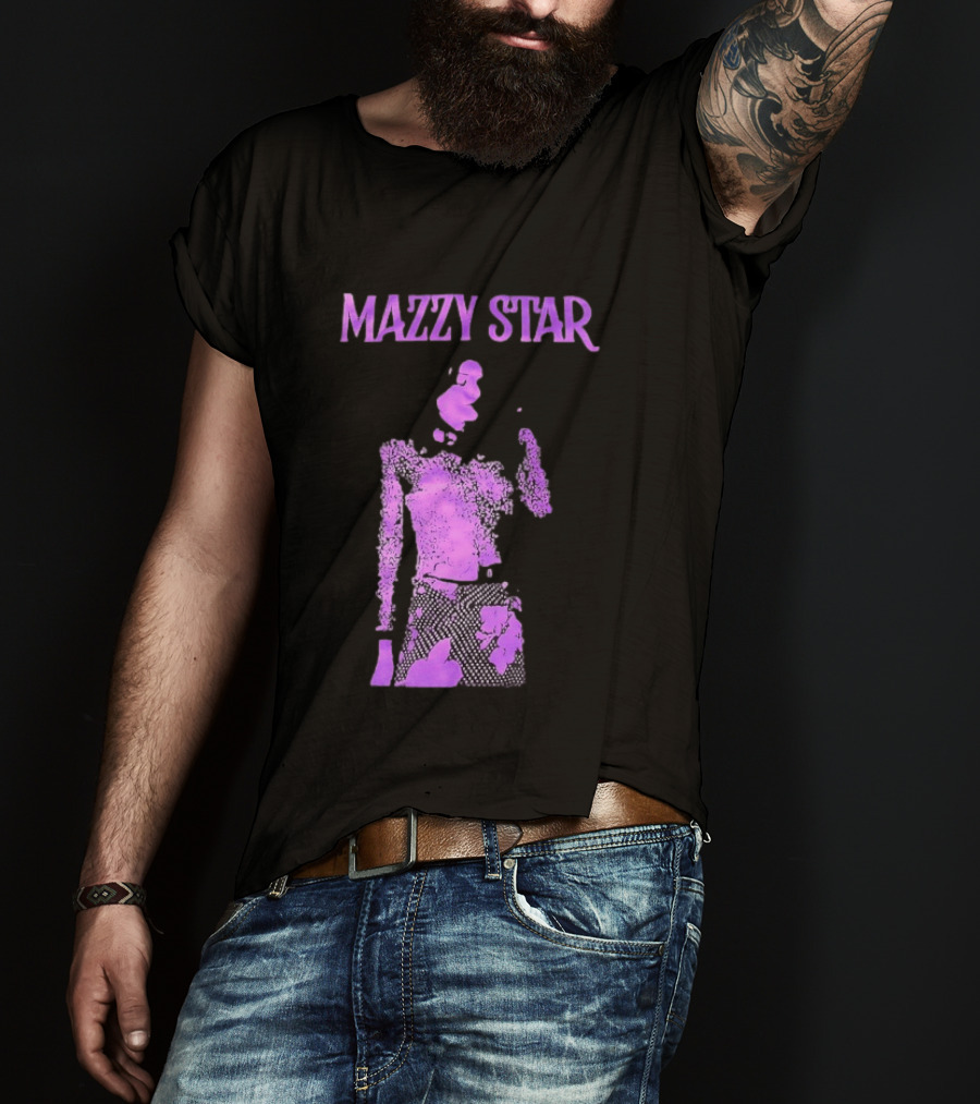 Mazzy Star Hope Sandoval Purple Aesthetic Alternative Rock T-Shirt