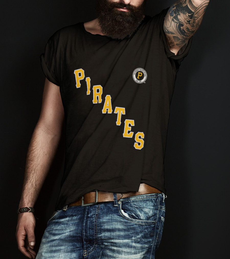 2026 Pittsburgh Pirates Hockey Night Jersey Giveaway Event Promotion T-Shirt