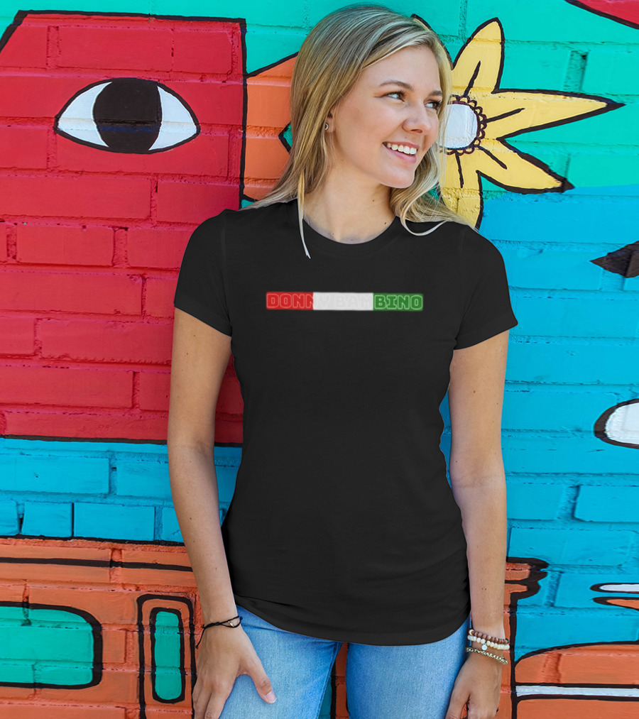 Donny Bambino Italian Flag T-Shirt