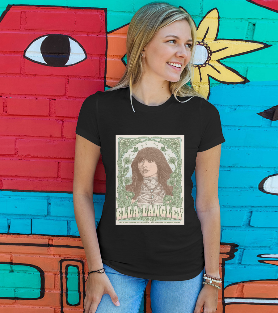 Ella Langley July 16 2026 Hamilton TD Coliseum With Avery Anna Madeline Edwards T-Shirt