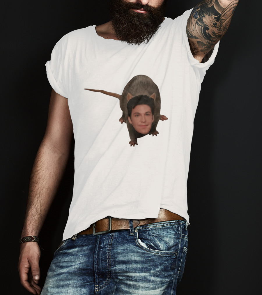 Ben Affleck Rat Meme Face Mashup T-Shirt