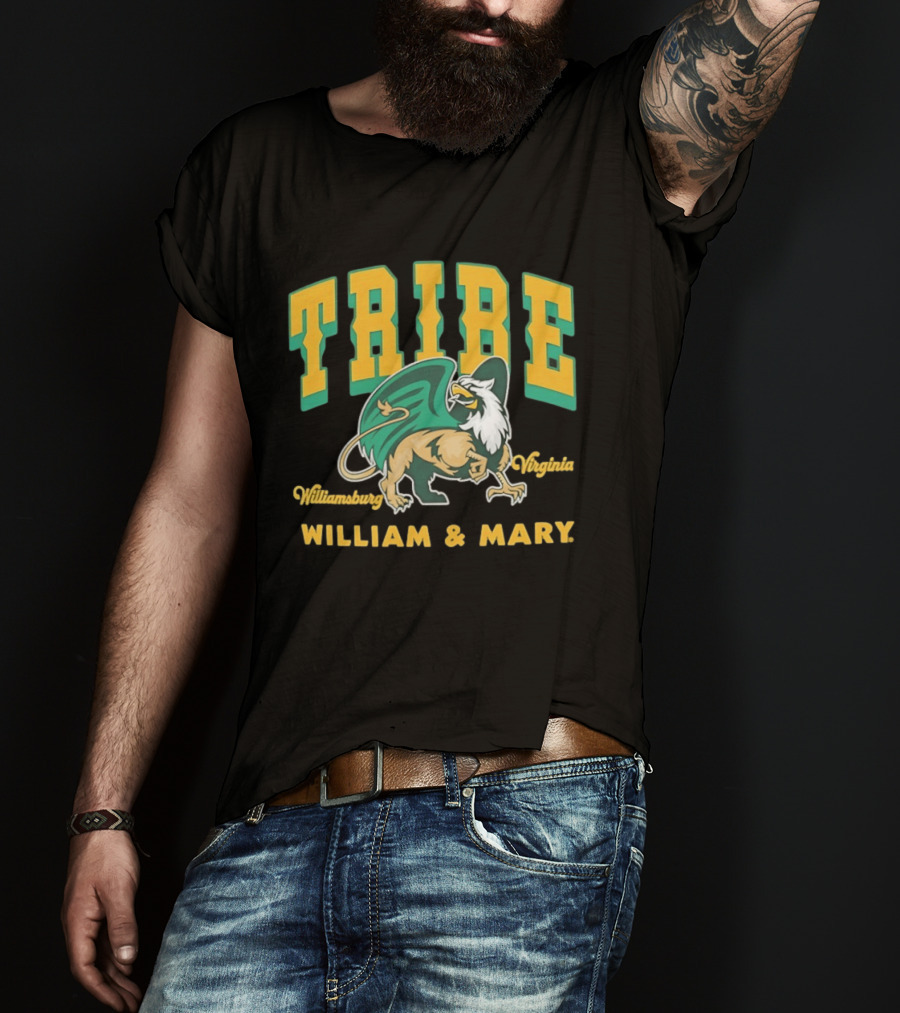 Tribe Williamsburg Virginia William & Mary Griffin T-Shirt