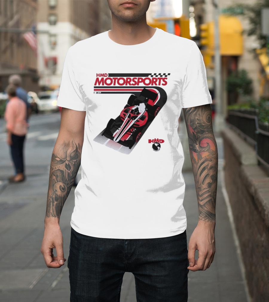 HMD Motorsports Indy NXT 2026 Racing Car T-Shirt