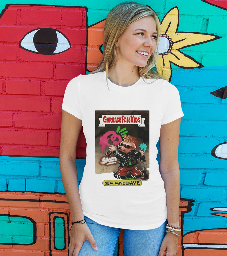 New Wave Dave Garbage Pail Topps T-Shirt