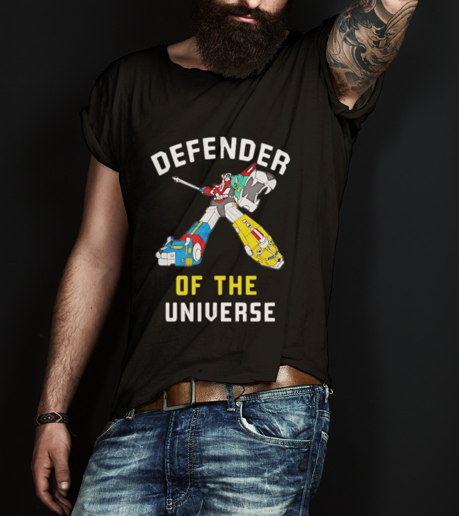 Voltron Defender Of The Universe Robot Iconic Mecha Hero T-Shirt