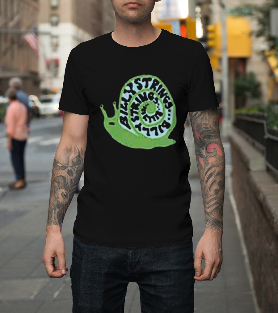 Billy Strings Summer 2026 Tour Snail With Dates T-Shirt