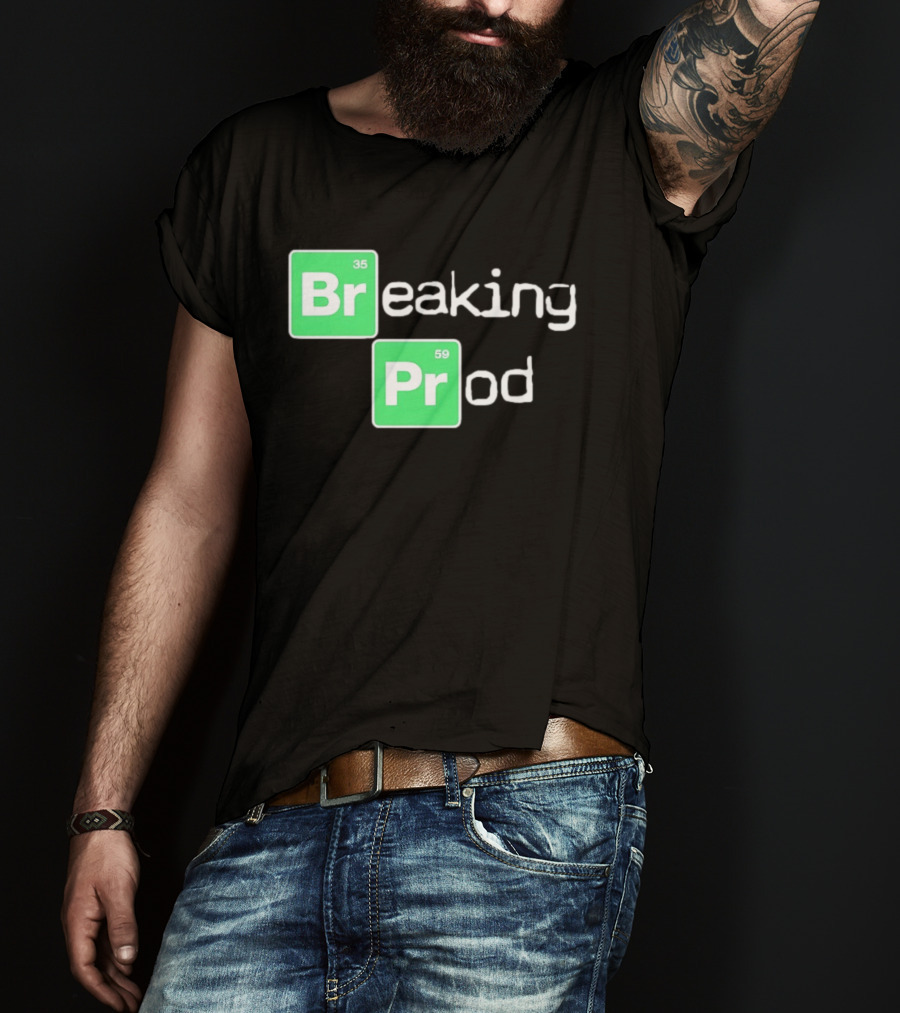 Breaking Prod 35 59 Chemistry T-Shirt