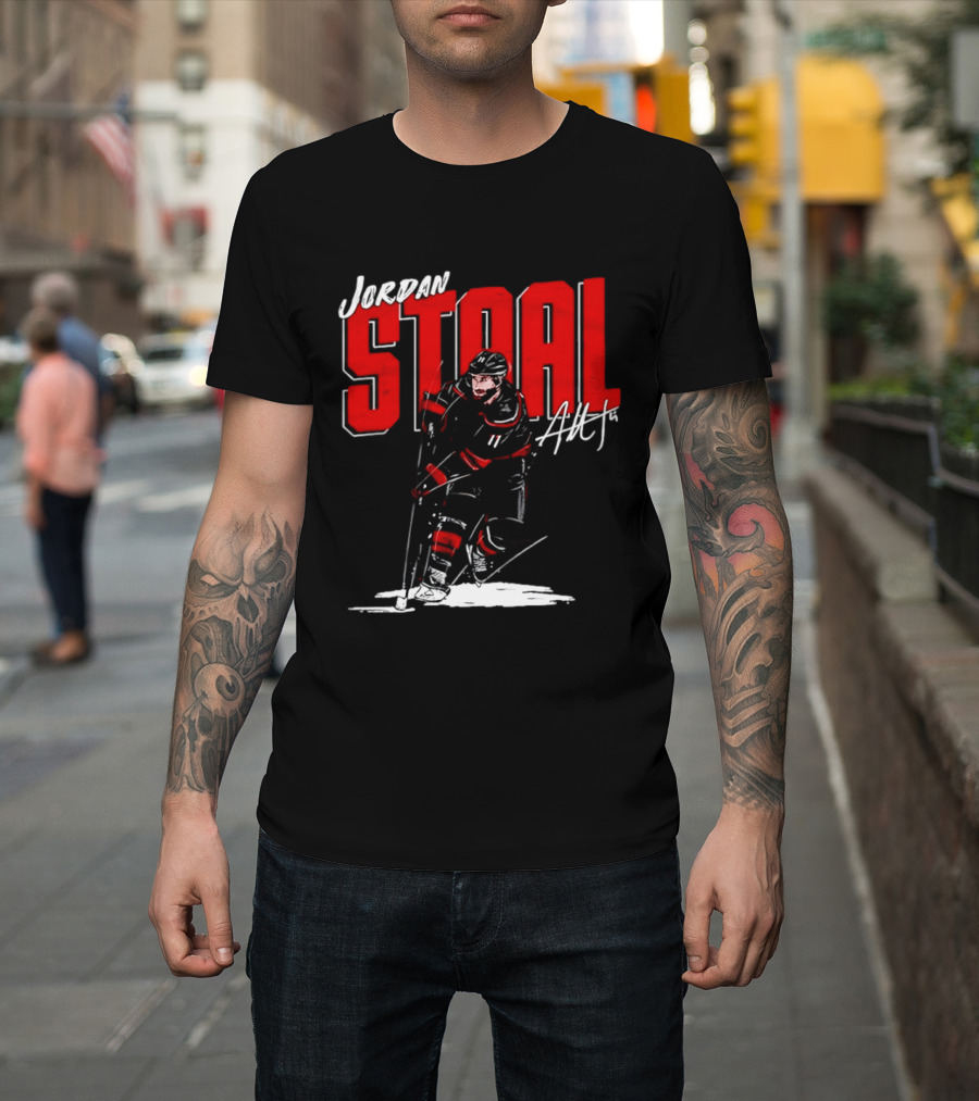 Jordan Staal Carolina Hurricanes Hockey Player Sportswear T-Shirt