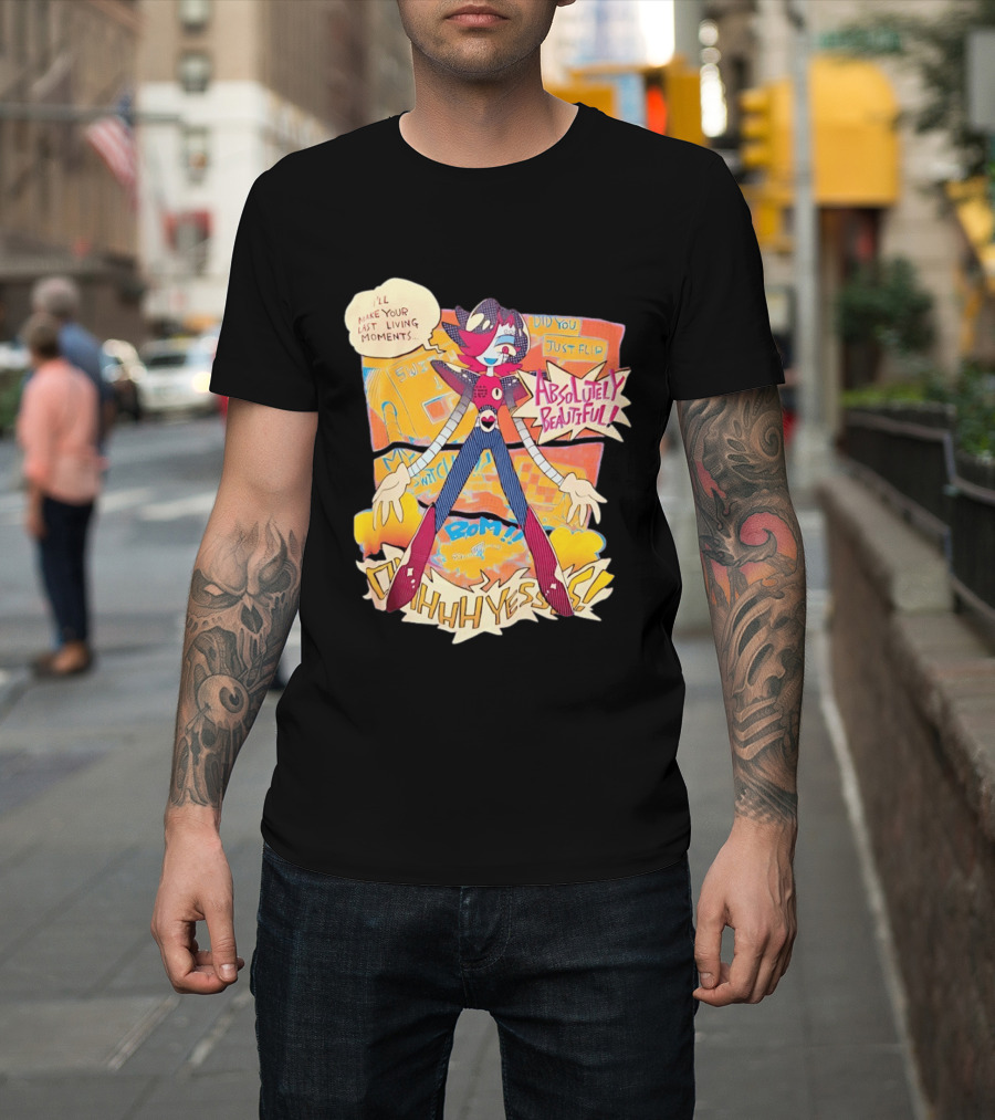 Mettaton Absolutely Beautiful Ohhhh Yesses Undertale Video Game T-Shirt