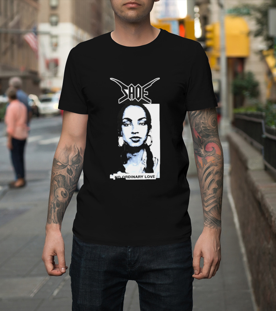 Sade No Ordinary Love Iconic 90s R&B Soul Music Legend T-Shirt