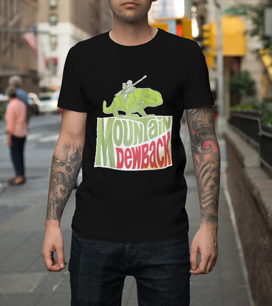 Mountain Dewback Star Wars Stormtrooper Riding Alien Creature T-Shirt
