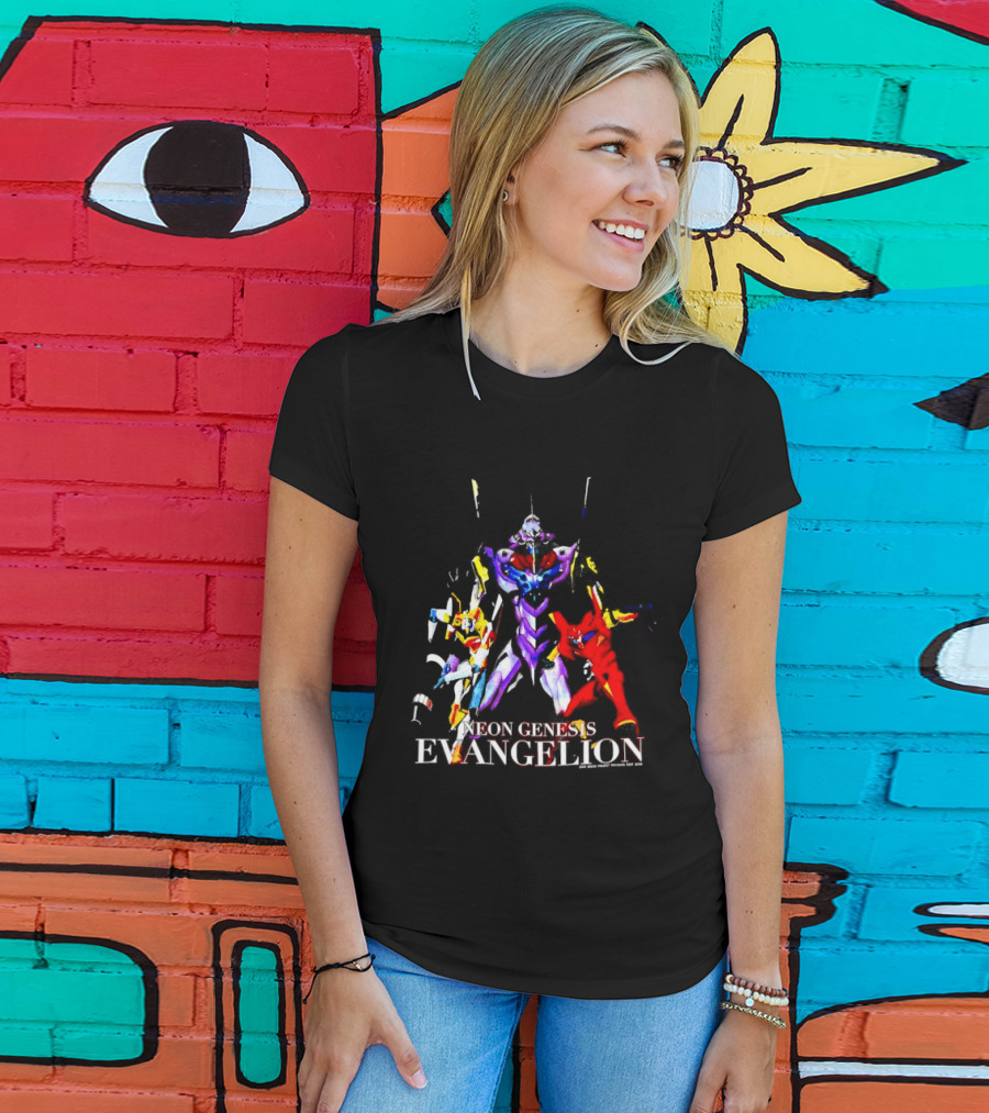 Neon Genesis Evangelion Eva Unit 01 Unit 00 Unit 02 T-Shirt