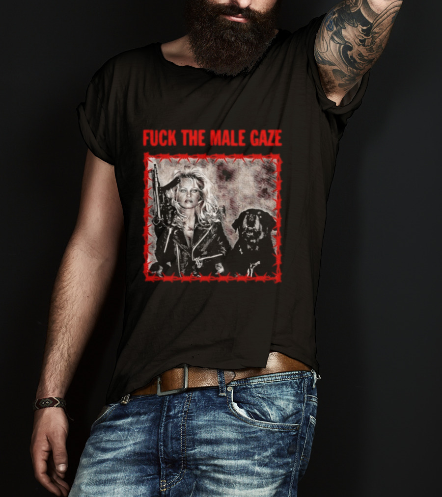 Fuck The Male Gaze Pamela Anderson 90s T-Shirt