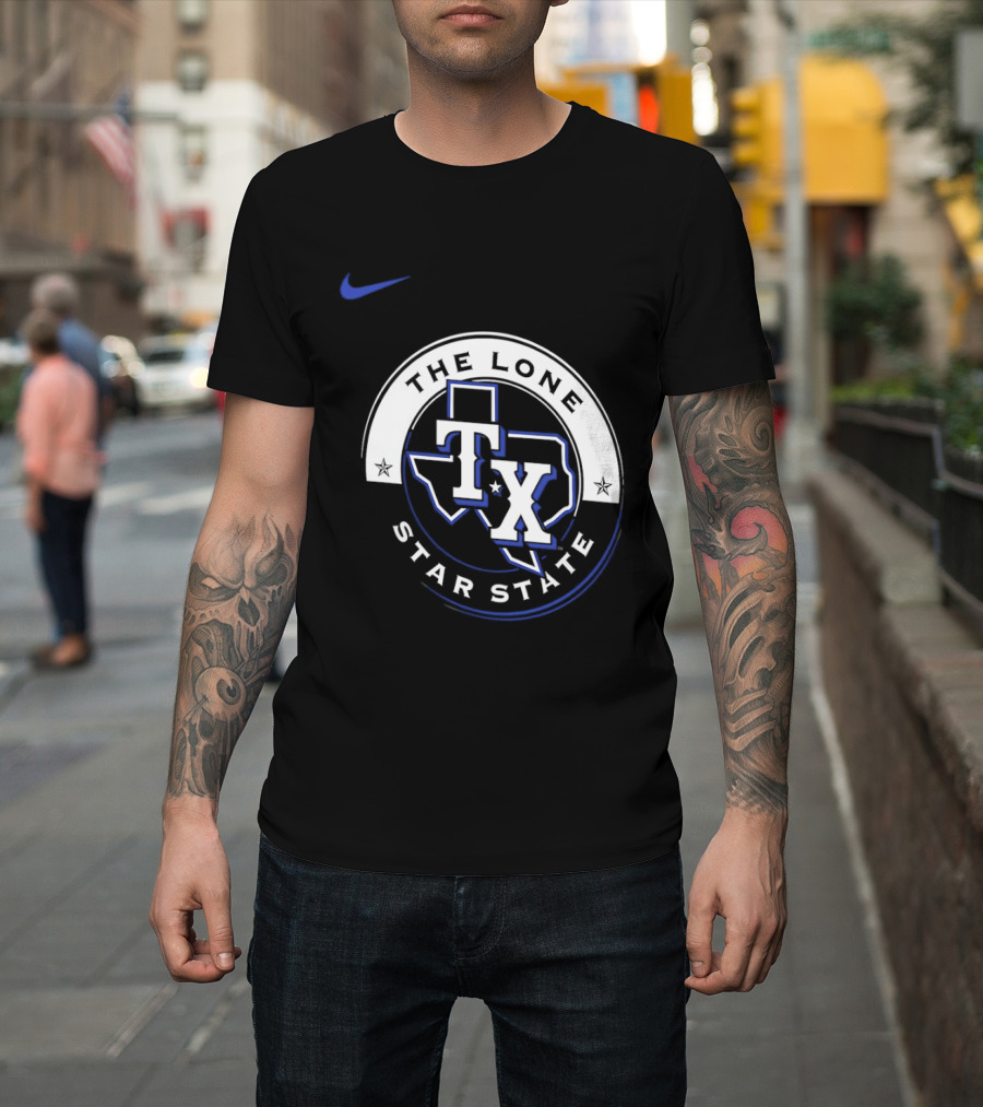 Nike Texas Rangers TX The Lone Star State T-Shirt